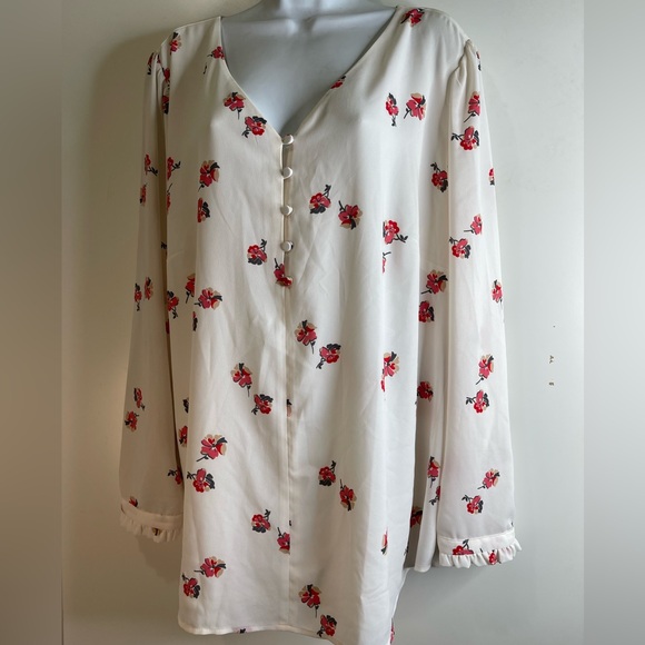 Loft Plus Flowy Blouse Size 20 - Picture 3 of 5